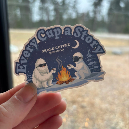 Abominable Snowman Sticker