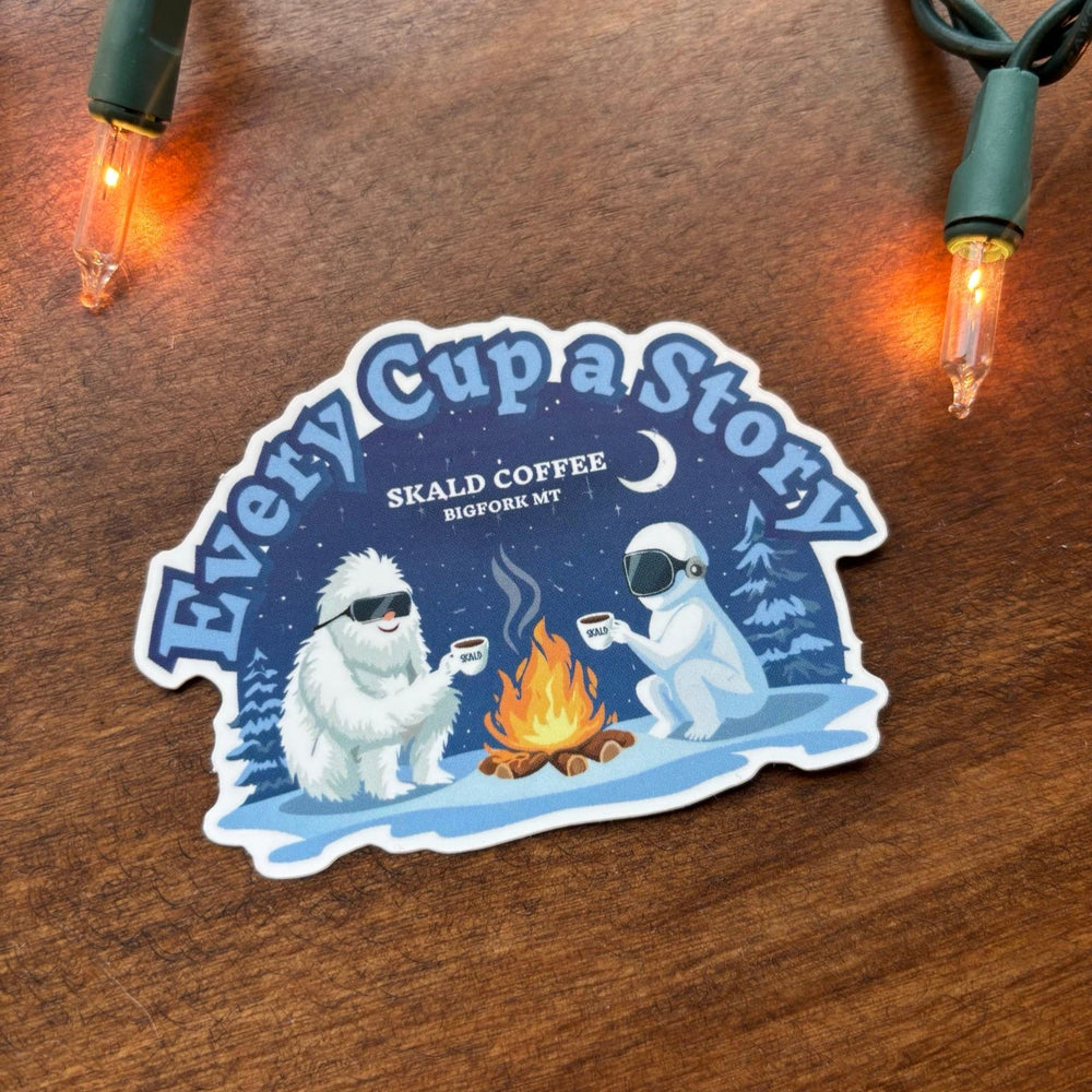 Abominable Snowman Sticker
