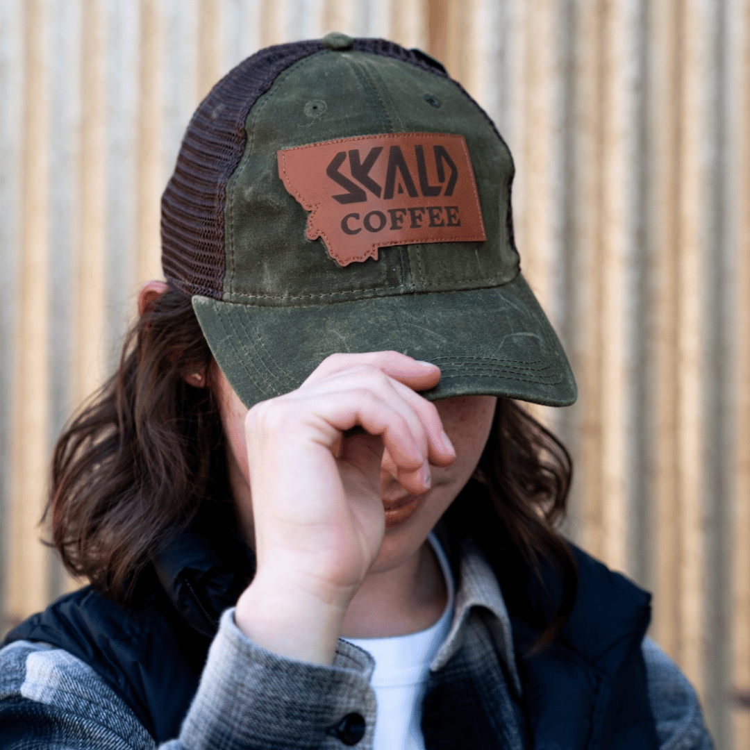 Skald Leather Patch Hat