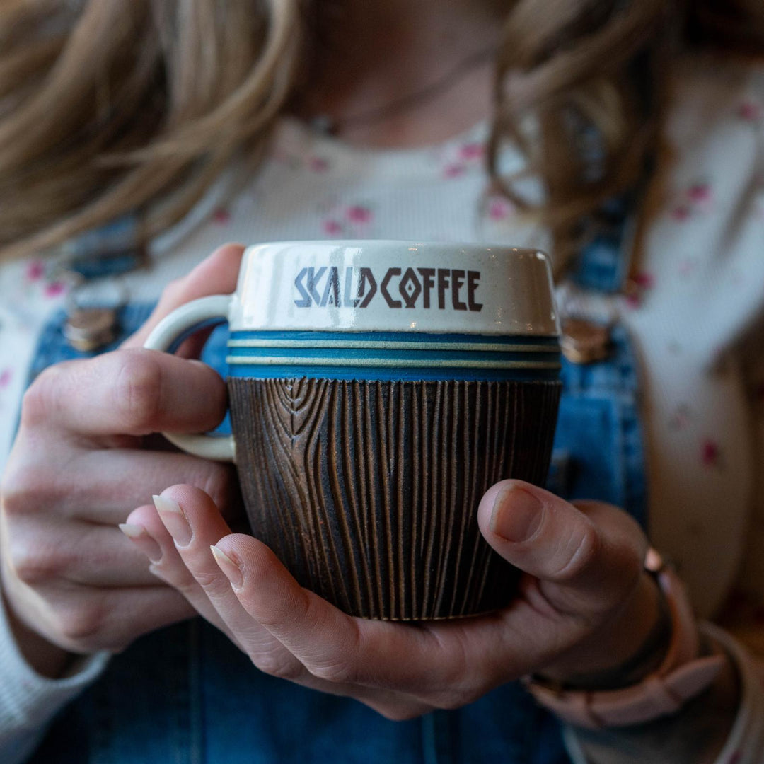 Skald Woodgrain Mugs