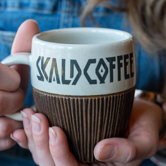 Skald Woodgrain Mugs