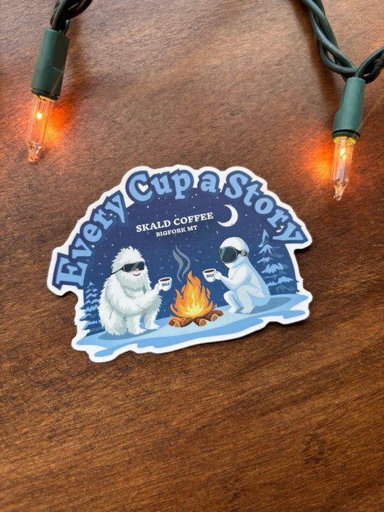 Abominable Snowman Sticker